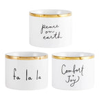 Set de 3 Tazones Eat, Dip & Be Merry