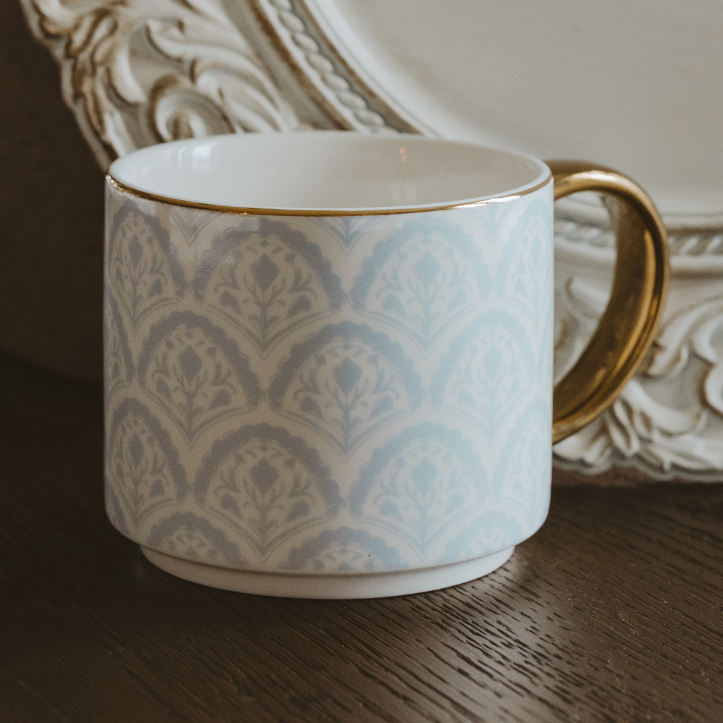 Taza Blue Garden