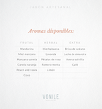 Set de 2 jabones artesanales