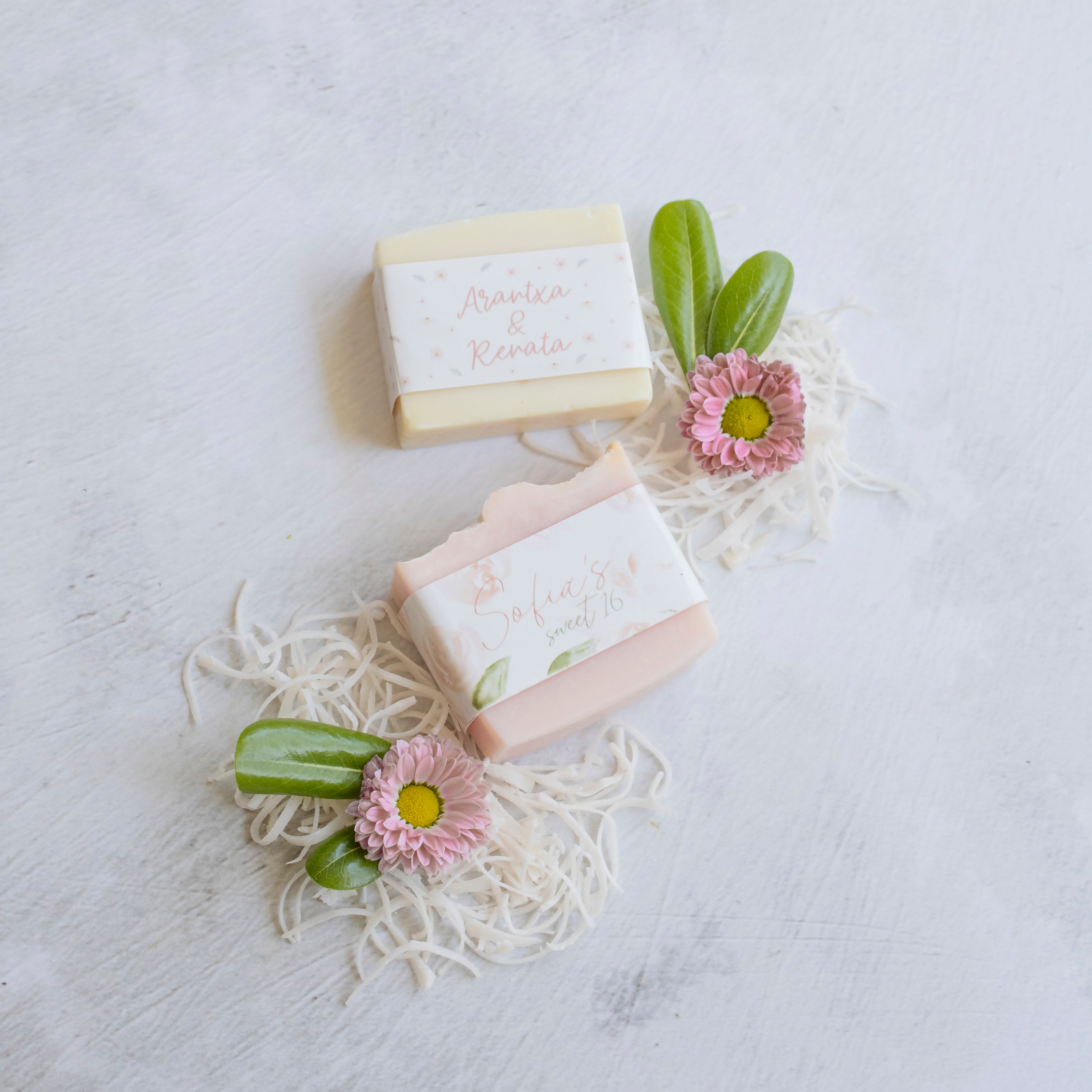 Set de 2 jabones artesanales